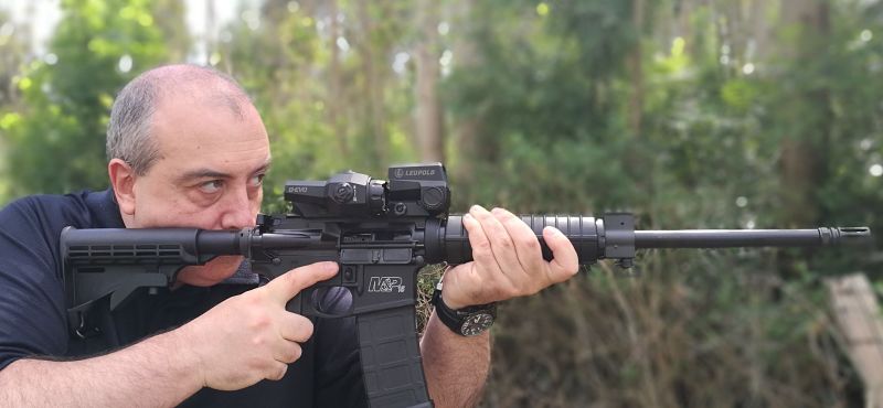 LEUPOLD D-EVO y LCO Disparando